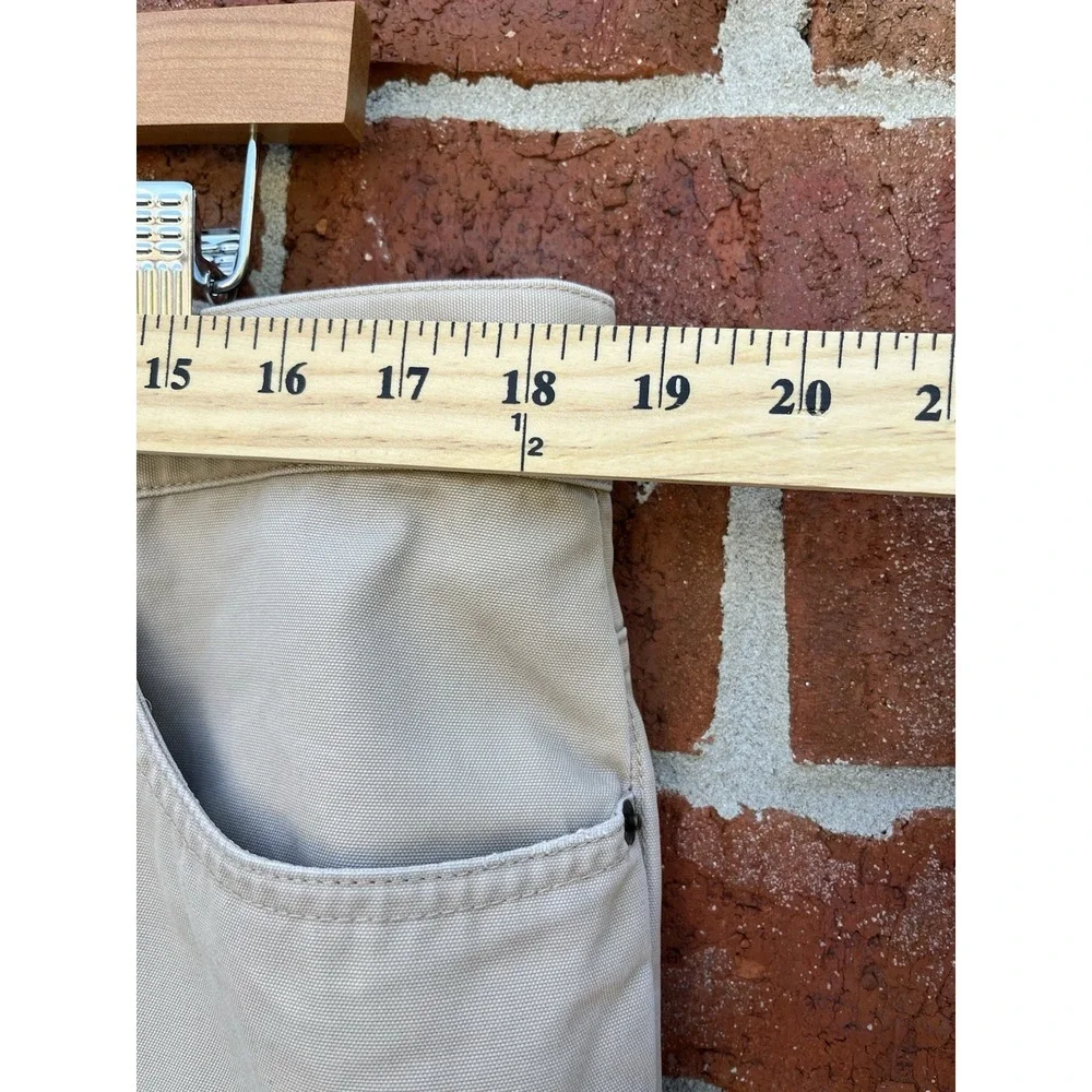 Jos A Bank Traveler's Collection Khaki Pants Mens 38x29 Beige Cotton